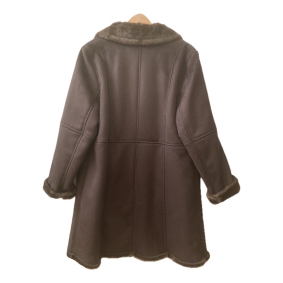 UTEX women's sheepskin coat - Picture 2 of 15